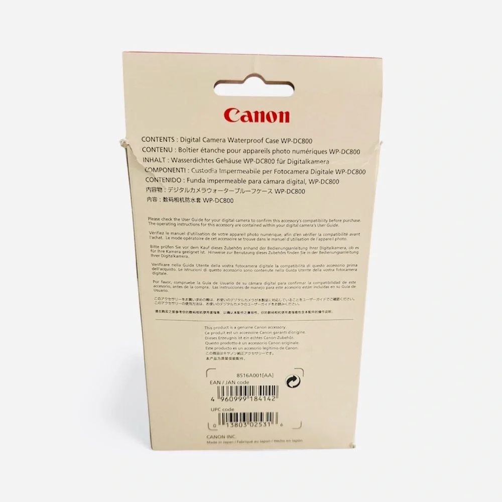Canon WP-DC800 Waterproof Camera Case – New Open Box! - Picture 14 of 14